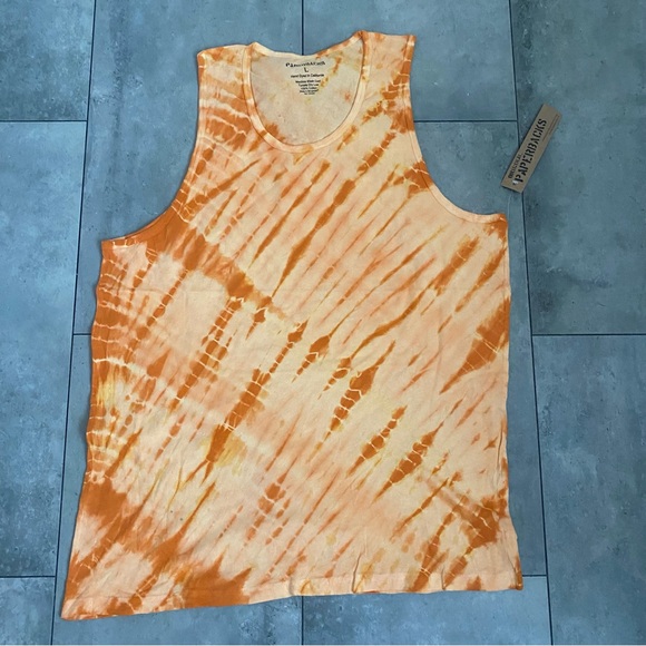 NEW original paperbacks 3 tank tops tie dye blue Large - Picture 2 of 13